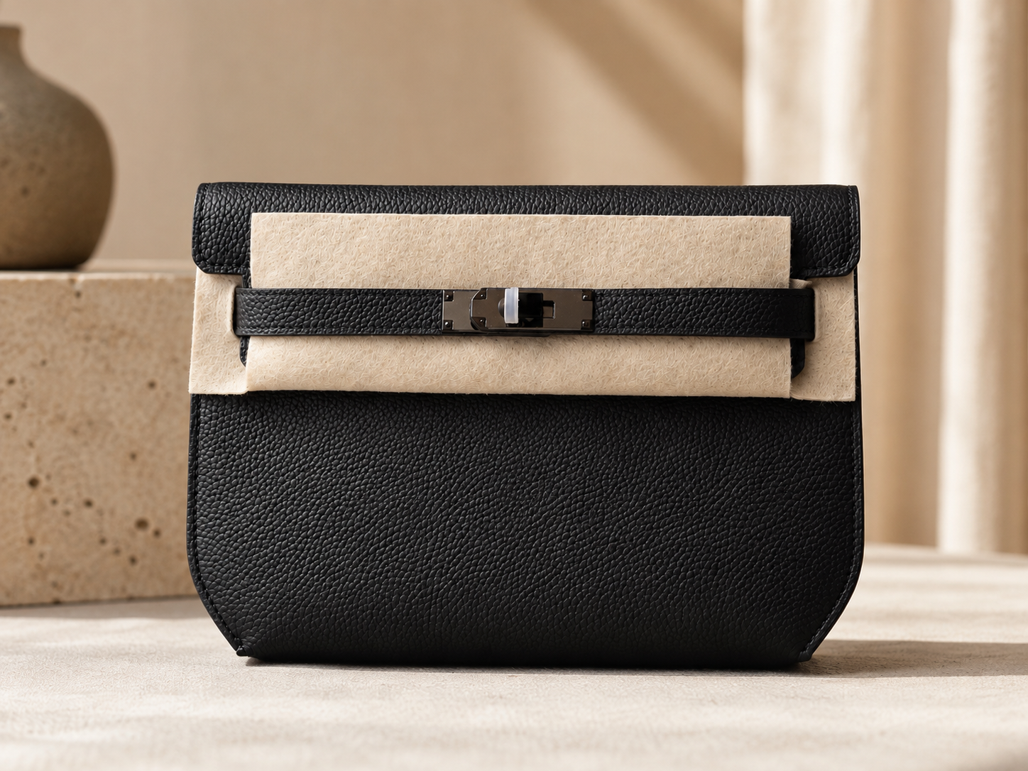 Men's Signature Leather Pouch