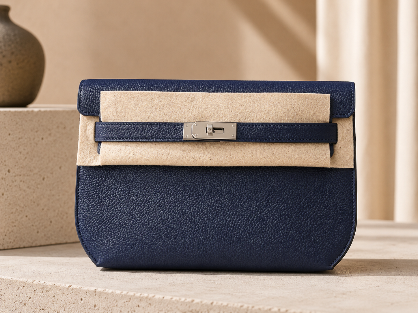 Men's Signature Leather Pouch