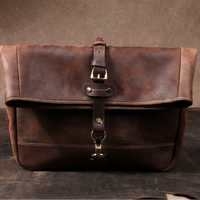 Rustwood Leather Messenger Bag