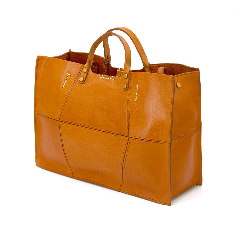 Handmade Italian Leather Tote Bag – Unisex