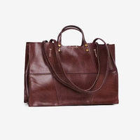 Handmade Italian Leather Tote Bag – Unisex