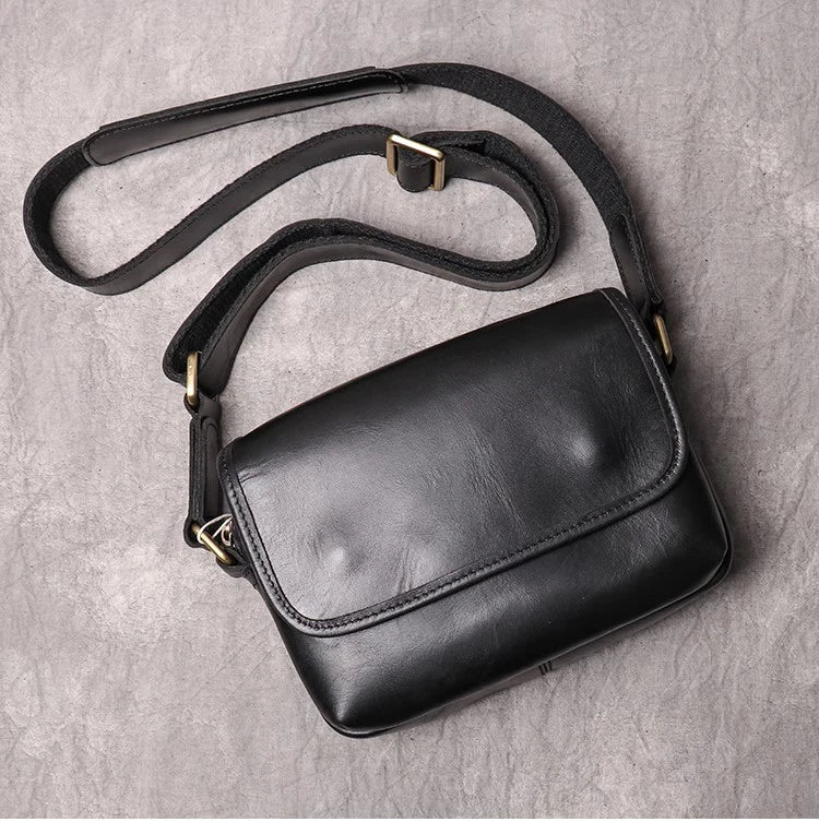 Genuine Leather Crossbody Bag