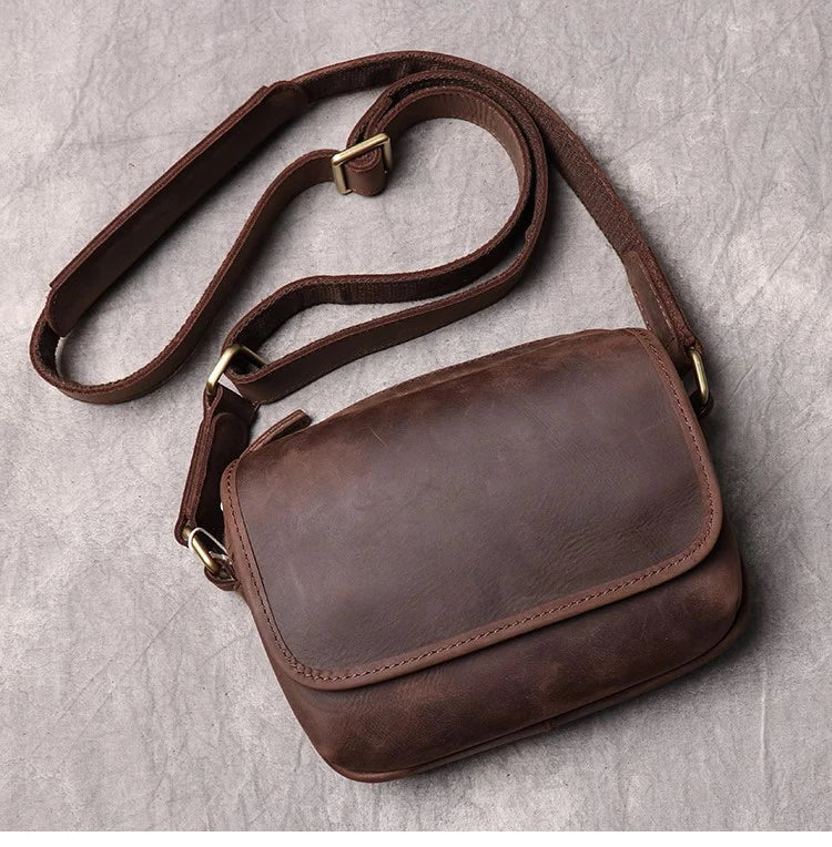 Genuine Leather Crossbody Bag