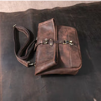 Rustwood Leather Messenger Bag