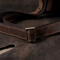 Rustwood Leather Messenger Bag