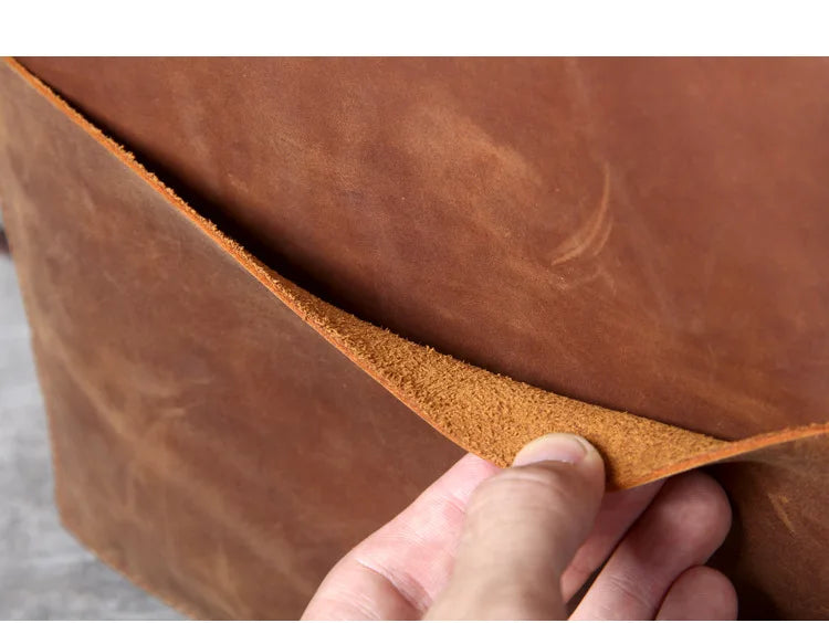 Genuine Leather Convertible Backpack Tote