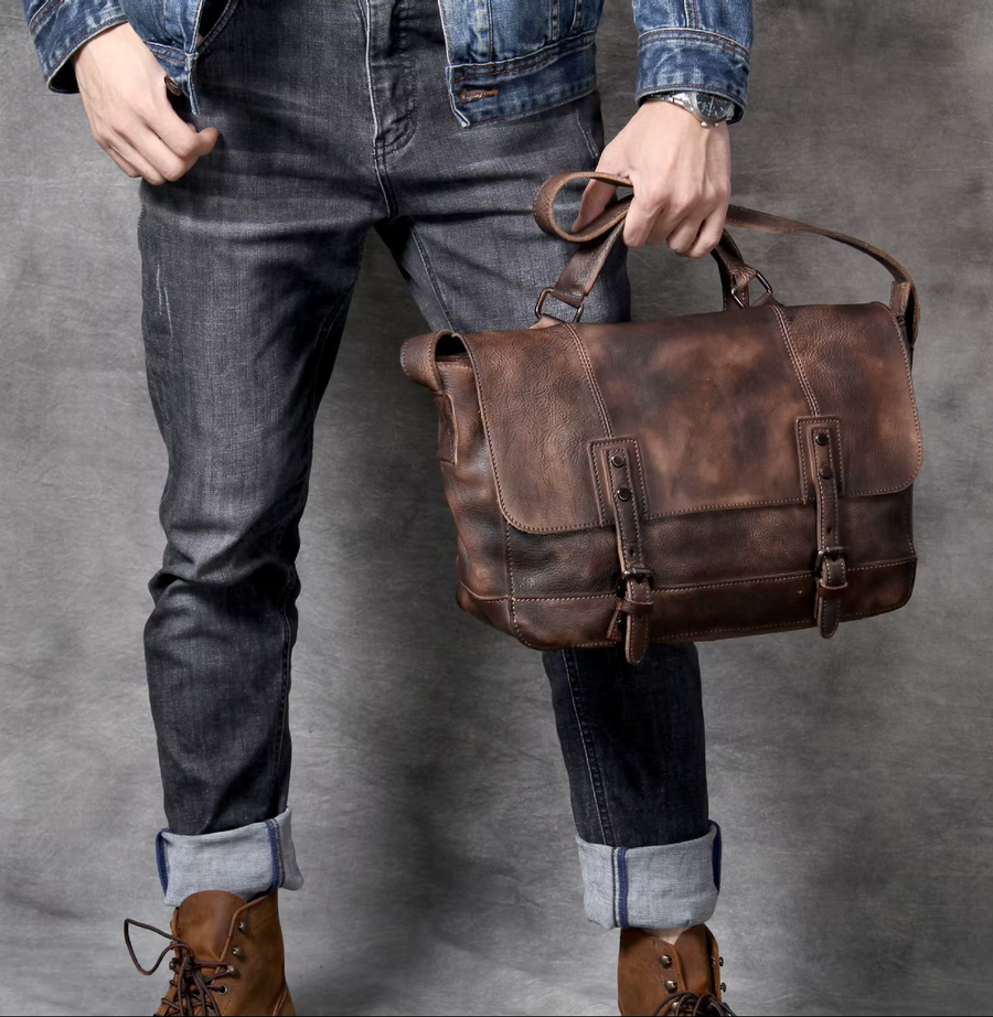 Urban Vintage Cowhide Bag