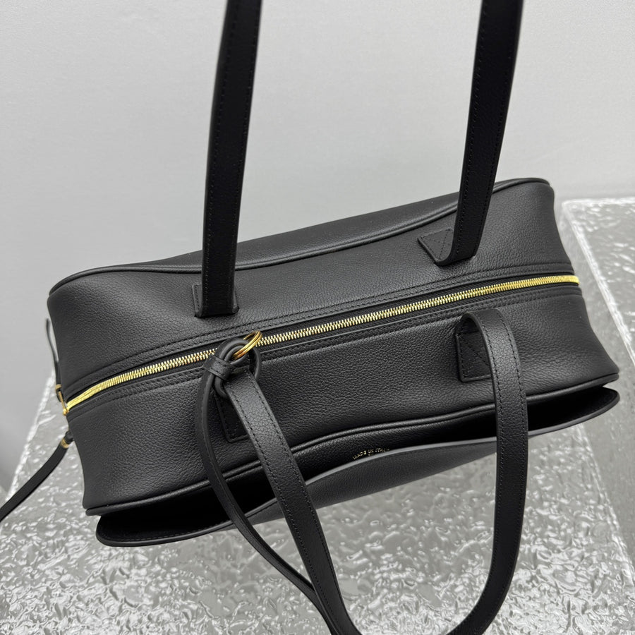 Full Grain Leather Boston Bag