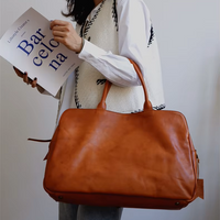 Artisan Cowhide Leather Travel Bag