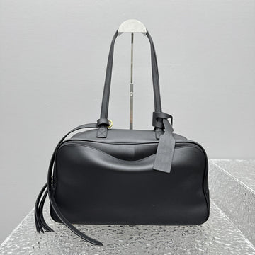 Full Grain Leather Boston Bag