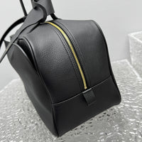 Full Grain Leather Boston Bag