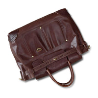 Italian Full Grain Leather Tote Bag | Handmade Vegetable Tanned