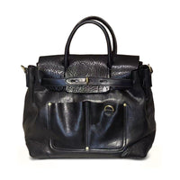 Italian Full Grain Leather Tote Bag | Handmade Vegetable Tanned