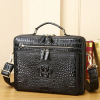 Royal Croc Leather Briefcase